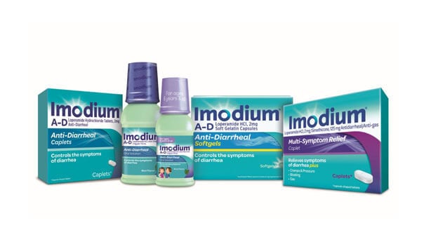 Imodium product lineup