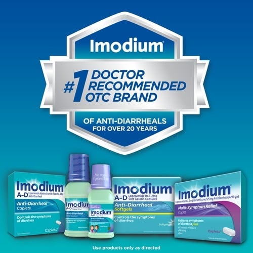 IMODIUM® number one doctor recommended OTC brand.